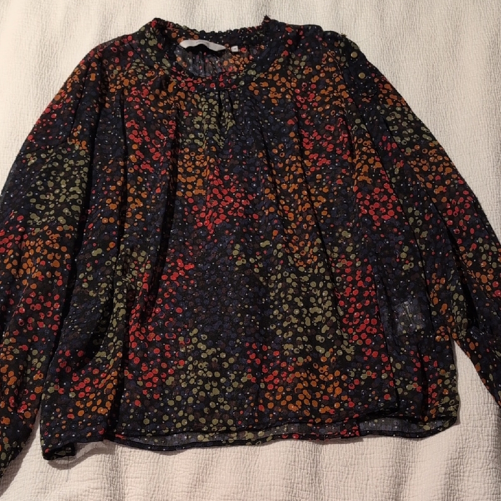 Floral Print Women's Blouse